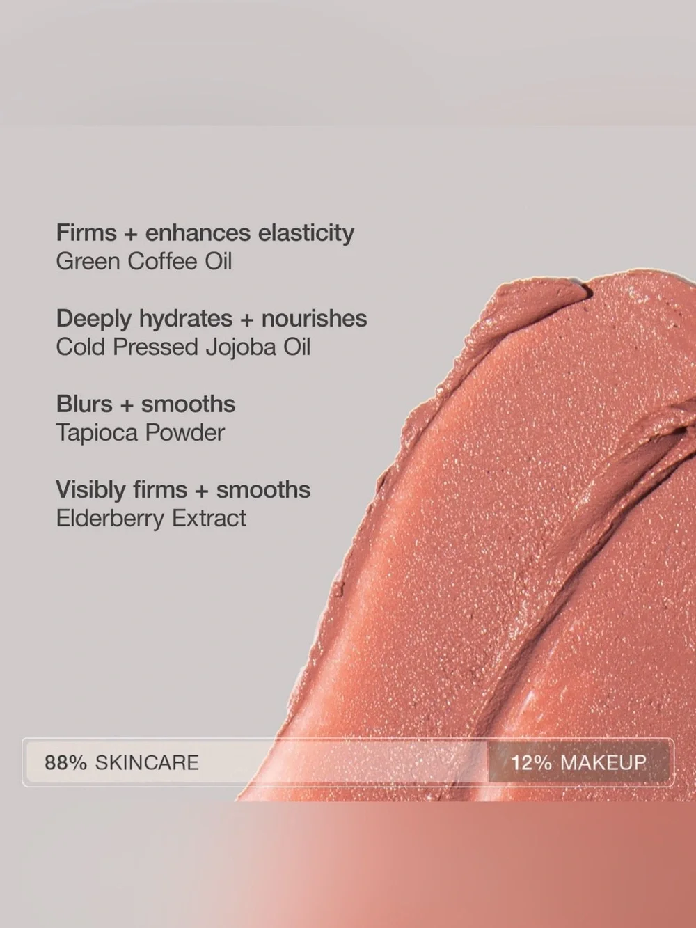 Ogee Sculpted Face Stick - Shade Pink Diamond (